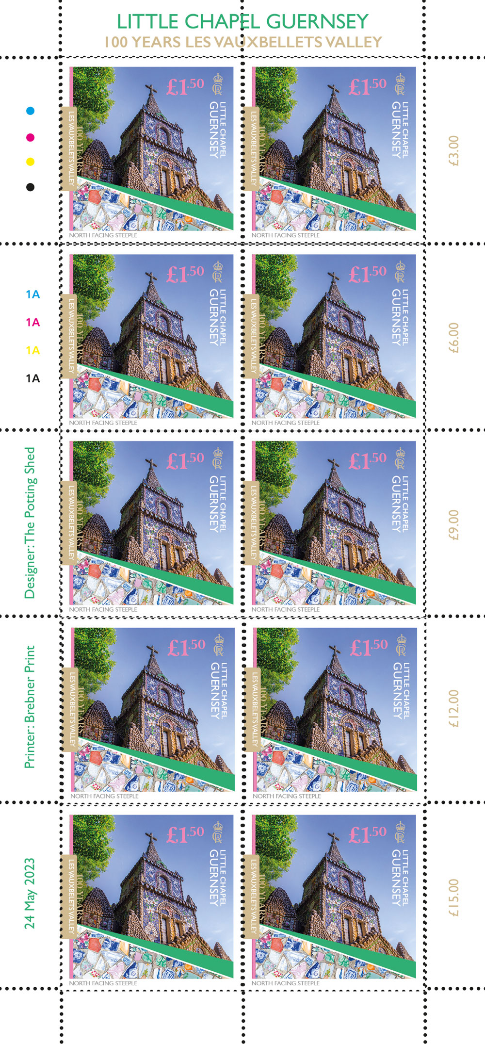 Sheet of 10 Part 2